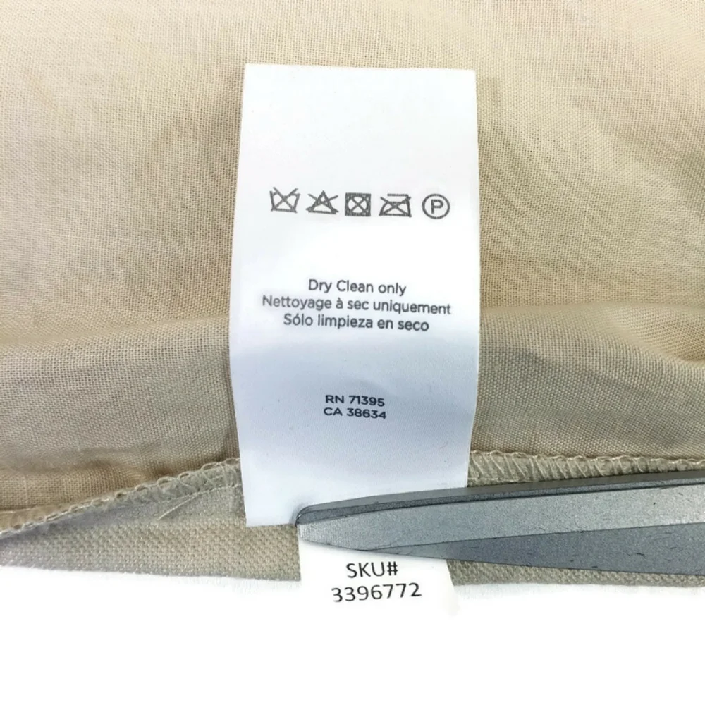 West Elm Gold Luster Velvet Diamond Print Full/Queen Duvet Cover EUC